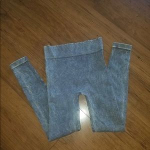 Free people seamless ribbed leggings